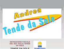 Tablet Screenshot of andreatende.com